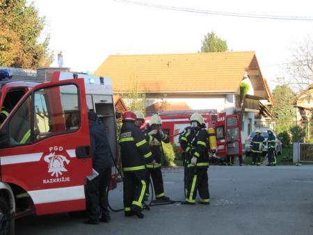 Gasilska vaja ob mesecu požarne varnosti 5